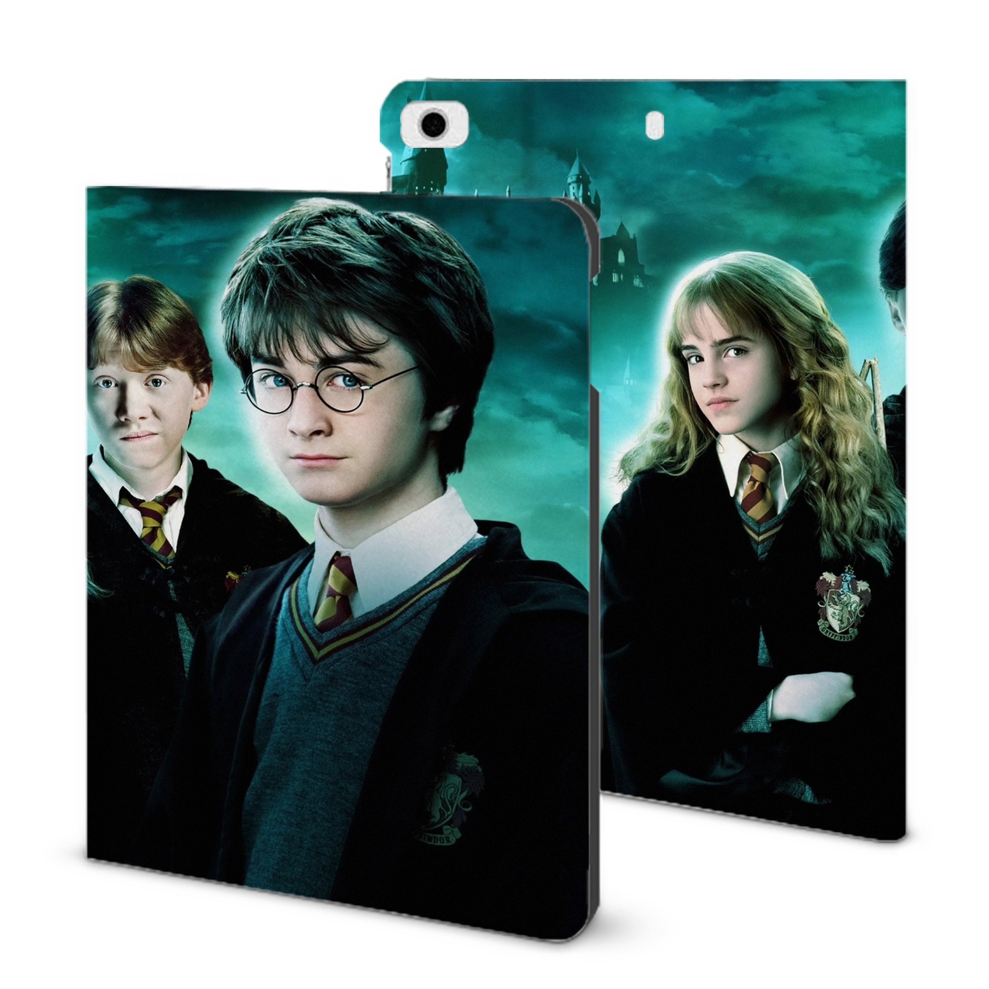（画像用） Harry Potter ハリー・ポッターシリーズ IPad ケース ブック型 PUレザー TPU 耐衝撃 軽量 薄型 ペン収納なし 全面保護 IPad 各モデル対応